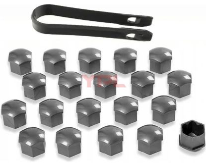 BIJON KAPAK SETI GRI 21 PARCA TUM YENI MODELLER - 1Z0601173 Z37 resmi