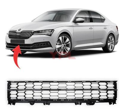 ORTA IZGARA SIYAH SUPERB 2020>> - 3V0853677A/551C 9B9 resmi