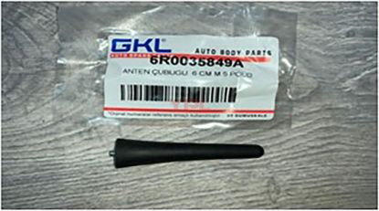 ANTEN CUBUGU KUCUK 6.5 CM POLO - 6R0035849A resmi