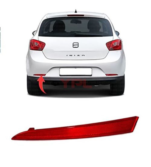 REFLEKTOR ARKA TAMPON SOL IBIZA 2009-2012 - 6J4945105 resmi