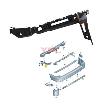 ARKA TAMPON BRAKETI SOL TRANSPORTER T7 2015>> - 7E0807393B resmi