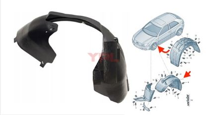 CAMURLUK DAVLUMBAZI BUYUK L A3 04-12 - 8P0821171G resmi