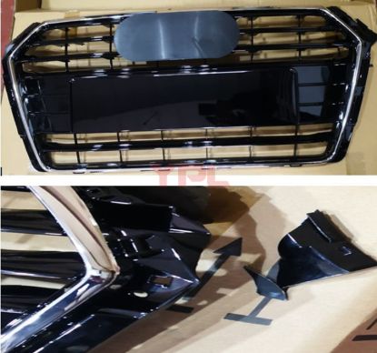 ON PANJUR KROM CERCEVELI PARLAK SIYAH(KOSE HASARLI) A4 2016-2020 - 8W0853651X T94X resmi