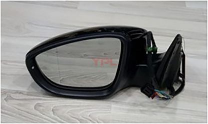 AYNA KOMPLE CEVRE AYDINLATMALI L 9 FIS CC 2012>> - 3C8857507BG resmi