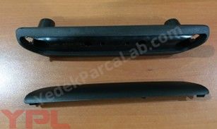 TRANSPORTER  CARAVELLE - KAPI TUTAMAK SETI KAPLAMALI YUZEY CIFT KOLTUK 3,5CM SOL T6 2011-2019 - 7H0867180G/171C resmi