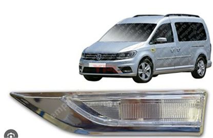 CAMURLUK SINYALI KROM SOL AMPULLU DUYLU CADDY 2016-2020 - 2K5949101A resmi