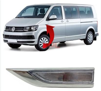 CAMURLUK SINYALI KROM SOL AMPULLU DUYLU T7 2016-2019 - 7E0949101A resmi