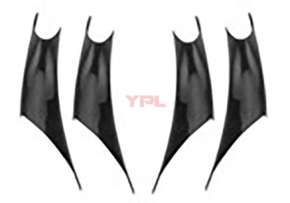 IC KAPLAMA 4 PARCA SET (KARBON FIBER SIYAH) BMW F30+LCI - 51417279391S4 resmi