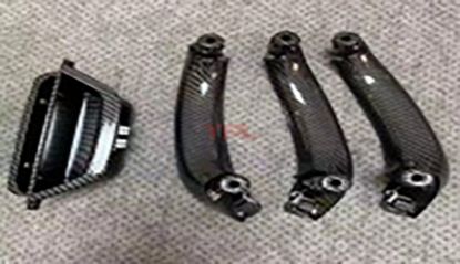 KAPI TUTAMAGI 4 PARCA SET (KARBON SIYAH) BMW X3 X4 F25 F26 10>16 - 51419209215/216/307 resmi