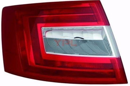 STOP LAMBASI DIS SOL LEDSIZ OCTAVIA 2013-2017 - 5E5945111 resmi