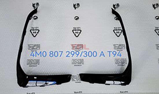 SUS CITASI ON TAMPON SAG PARLAK SIYAH Q7 SLINE 2016-2020 - 4M0853300A T94 resmi