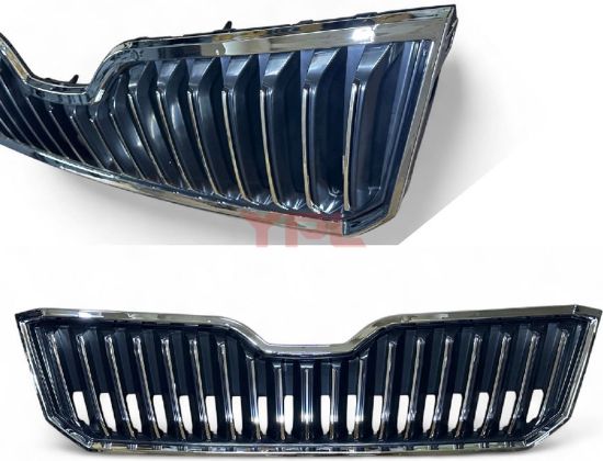 ON PANJUR SATEN SIYAH KROM CIZGILI KROM CERCEVE SUPERB 2015-2019 - 3V0853653A FOD/3V0853761 2ZZ resmi