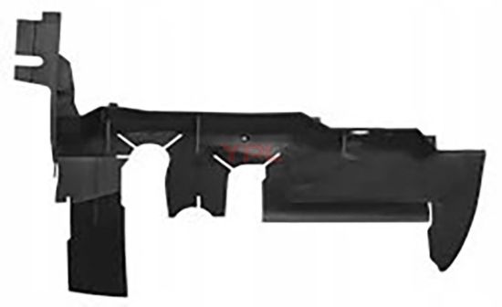 RADYATOR HAVALANDIRMA BRAKETI SOL OCT 05>> - 1Z0121283B resmi