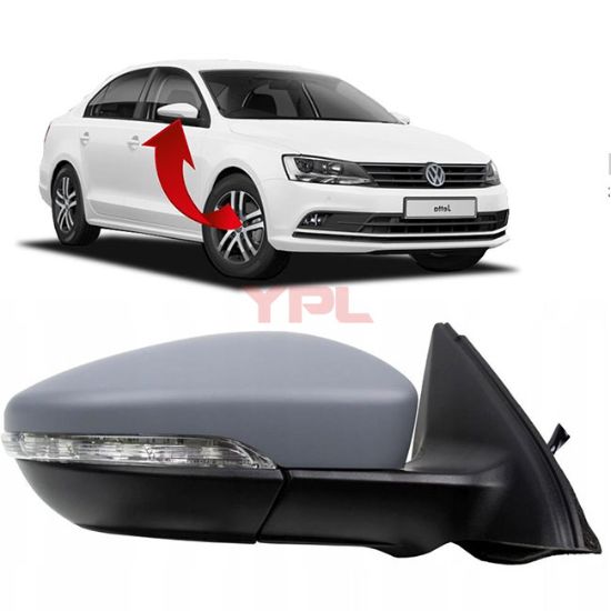 AYNA KOMPLE SAG KATLANIR 8 PIN JETTA 2011-2015 - 5C7857508T resmi