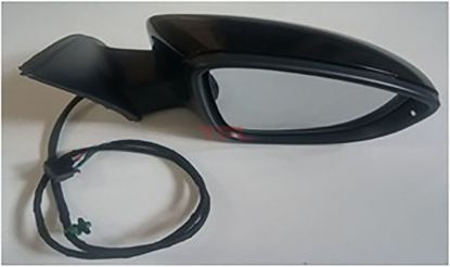 AYNA KOMPLE R KATLANR CEVRE AYDINLATMALI 9 KABLO PASSAT 10-15 - 3AA857508A resmi