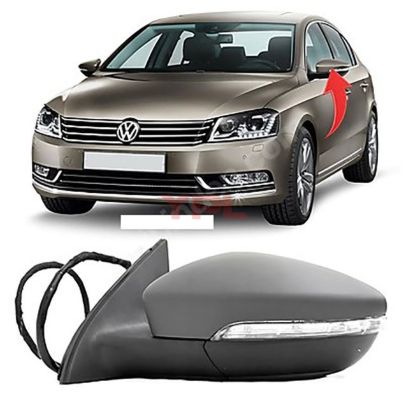 AYNA KOMPLE SOL 6 PIN PASSAT 2010-2015 - 3AA857507 resmi