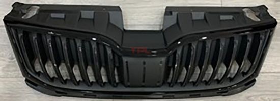 ON PANJUR PARLAK CERCEVE UST PLASTIK BIRLIKTE MAT SIYAH KOMPLE OCTAVIA 2018-2021 - 5E0853653AA 2Z4/5E0853761E 041 resmi