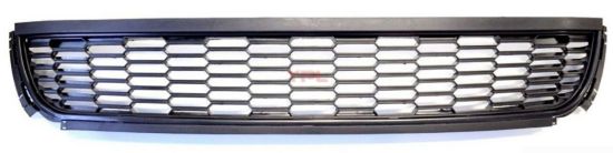 ON TAMPON ALT ORTA IZGARA (SATEN SIYAH CITALI) POLO 2011-2014 - 6R0853677A 9B9 resmi