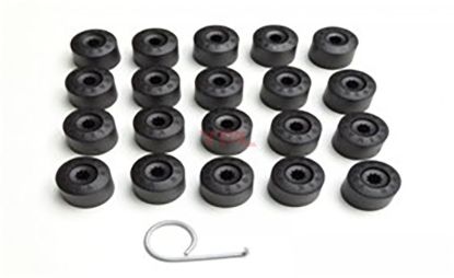 BIJON KAPAK SETI SIYAH 16 NORMAL +4 SIFRELI SEAT VE AUDI - 6J0601173B resmi