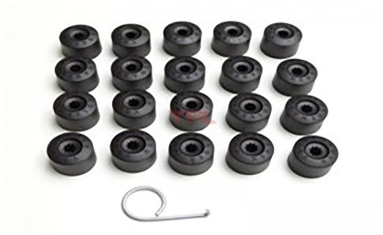 BIJON KAPAK SETI SIYAH 16 NORMAL +4 SIFRELI SEAT VE AUDI - 6J0601173B resmi